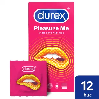 Prezervative Durex Pleasure Me, 12 bucati