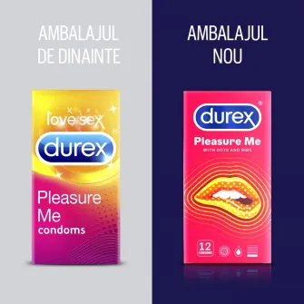 Prezervative Durex Pleasure Me, 12 bucati