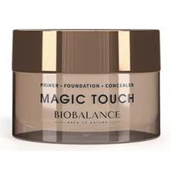 Primer, fond de ten si anti-cearcan Bio Balance Magic Touch cu vitamina C, 30 ml