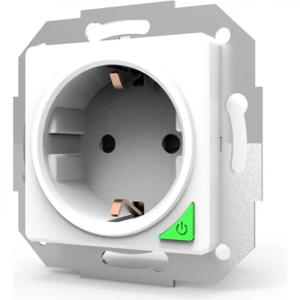 Priza de perete WiFi Tellur, 3000W, 16A, alb