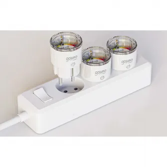 Priza inteligenta Gosund EP2, Wi-Fi, 10A, monitorizare consum energie, Smart Life, Tuya