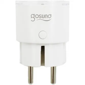 Priza inteligenta Gosund SP111, Wireless, 15A, monitorizare consum, protectie copii, compatibil Alexa si Google Assistant, Android/iOS