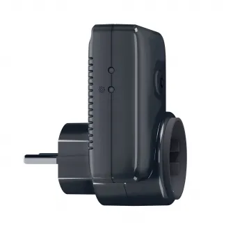 Priza mobila inteligenta Legrand L064840, Zigbee, cu monitorizare consum, 16A, Negru