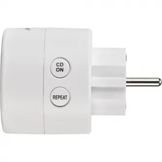 Priza programabila Brennenstuhl, numaratoare inversa, 230V, 13A, IP20, Alb