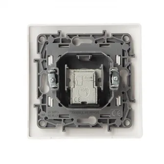 Priza TV tata Legrand Niloe L396461, montaj incastrat, IP20, Alb