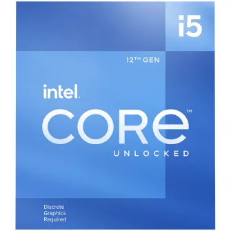 Процессор Intel® Core™ i5-12600KF Alder Lake, 3,7 ГГц, 20 МБ, без встроенной графики, Socket 1700