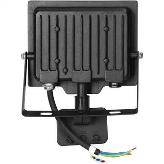 Proiector LED Adviti Porto S AD-NL-6464BLR4, cu senzor de miscare, 30W, LED SMD, 2400 lm, IP44, 4000K, Aluminiu, Negru