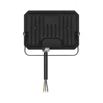 Proiector LED Emos Simpo, 20W, 2000 lm, temperatura lumina neutra (4000K), IP65, Aluminiu, Negru