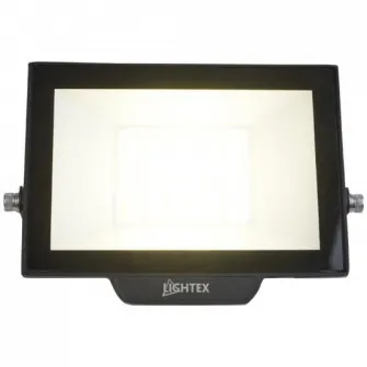 Proiector LED Lightex Hero 504AL0011426, 30W, 2700 lm, temperatura lumina neutra (4000K), IP65, Aluminiu, Negru, Clasa energetica F