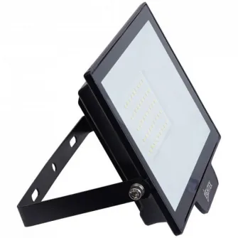 Proiector LED Lightex Hero 504AL0011435, 50W, 4500 lm, temperatura lumina rece (6500K), IP65, Aluminiu, Negru, Clasa energetica F
