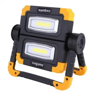 Proiector LED portabil reincarcabil SupFire G7, USB, 20W, 1000 lm, acumulator 5000 mAh