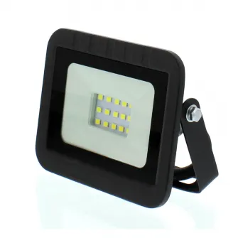 Proiector LED Well, 10W, 800 lm, IP65, 6500K, Negru