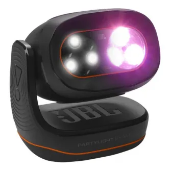 Proiector lumini JBL Partylight Beam, LED, RGB, Sincronizare Partybox, Bluetooth, Negru