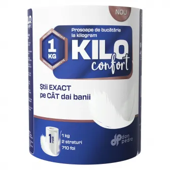 Prosop de bucatarie Kilo Confort, 2 straturi, 710 foi