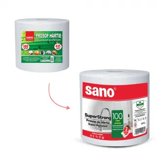 Prosop hartie Sano Monorola, 100m
