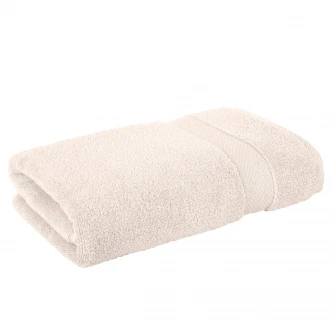 Prosop pentru corp Sofia Dilios, 70x140 cm, 100% bumbac, 450 GSM, Crem