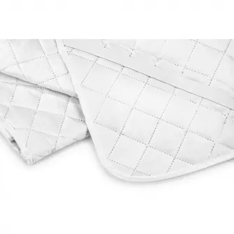 Protectie saltea Somnart HypoAllergenicMed, microfibra, 160x200 cm, lavabila la 95°C