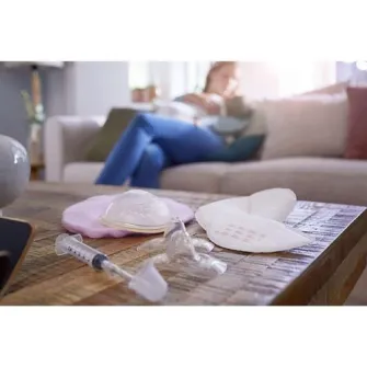 Protectoare mici pentru mameloane Philips-AVENT, 2 bucati