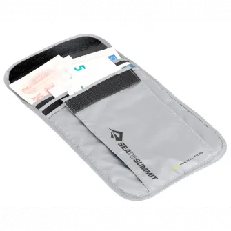 Protofel/port document de gat calatorii Sea to Summit Neck Wallet RFID, 21x13.5x1.5 cm, High Rise