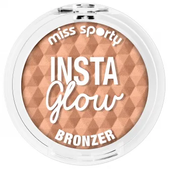 Pudra bronzanta Miss Sporty Insta Glow 001, 6.5 g
