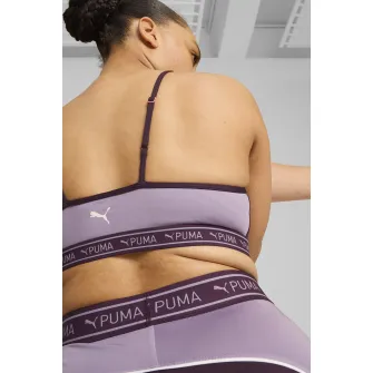 Puma, Bustier acu bretele ajustabile, Alb optic, Violet tyrian, Liliac prafuit, XS