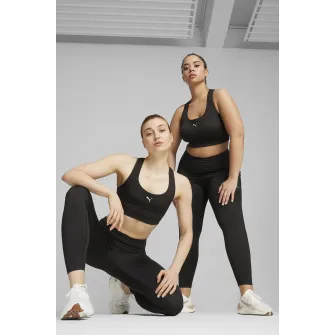Puma, Bustiera cu sustinere medie, pentru alergare 4Keeps, Negru, XS