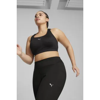 Puma, Bustiera cu sustinere medie, pentru alergare 4Keeps, Negru, XS