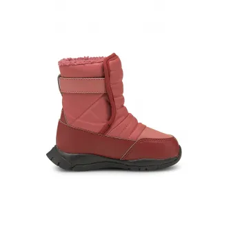 Puma, Ghete impermeabile cu inchidere velcro Nieve, Rosu, 19 EU