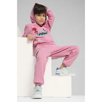 Puma, Hanorac cu imprimeu Trolls, Roz deschis, 104 CM