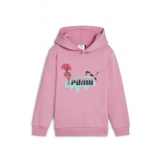 Puma, Hanorac cu imprimeu Trolls, Roz deschis, 104 CM
