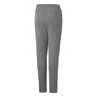 Puma, Pantaloni de trening cu croiala conica Evostripe, Gri cenusiu, 110 CM