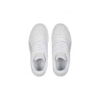 Puma, Pantofi sport de piele ecologica CA Pro, Gri deschis, Alb, 37.5 EU
