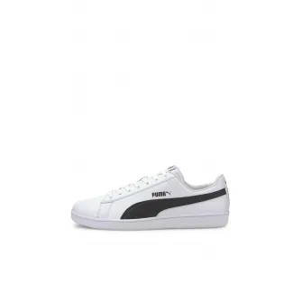 Puma, Pantofi sport de piele ecologica UP, Alb/Negru, 9