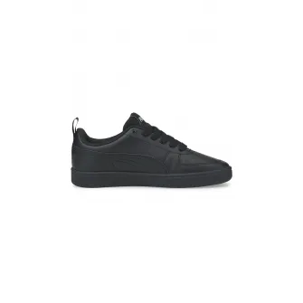 Puma, Pantofi sport din piele ecologica Rickie, Negru, 37.5 EU