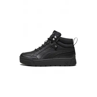 Puma, Pantofi sport mid-cut Tarrenz SB III PureTex, Negru, Gri, 9.5