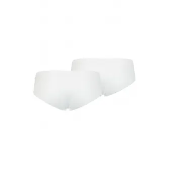 Puma, Set de chiloti hipster fara cusaturi - 2 perechi, Alb, M