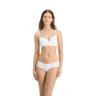 Puma, Set de chiloti hipster fara cusaturi - 2 perechi, Alb, M