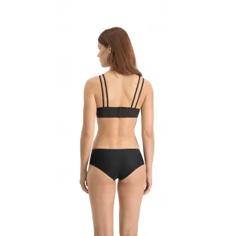 Puma, Set de chiloti hipster fara cusaturi - 2 perechi, Negru, L