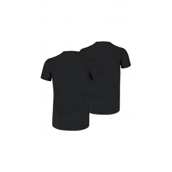 Puma, Set de tricouri de casa din bumbac - 2 piese, Negru, M
