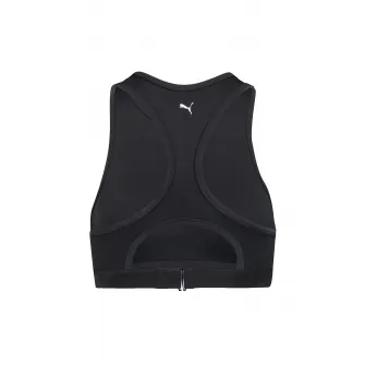 Puma, Sutien de baie cu spate decupat, Negru, S