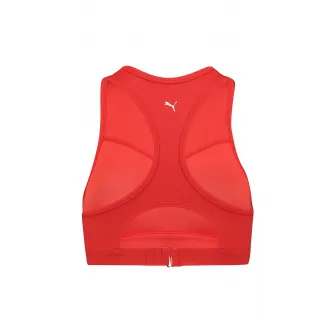 Puma, Sutien de baie cu spate decupat, Oranj mandarina, XS