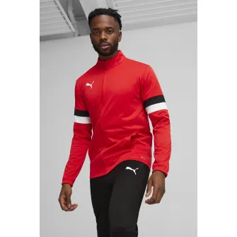 Puma, Trening pentru fotbal Team Rise, Negru, Rosu vermillion, 2XL
