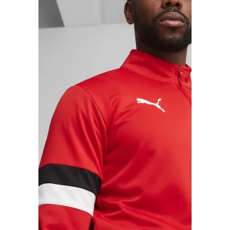 Puma, Trening pentru fotbal Team Rise, Negru, Rosu vermillion, 2XL