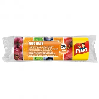 Pungi alimentare Fino 2l, rola, 250 buc