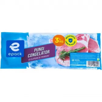 Pungi Congelator Epack 3L, 50 Buc./Pachet