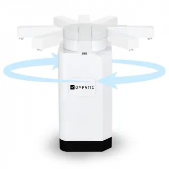 Purificator apa Kompatic PDF1, Filtru inclus de 6000 litri sau 6 luni, Mediu Filtrant NOK Japonia, Carbon activ, Instalare rapida pe robinet, PP, Membrana Inox, Standard NFS42