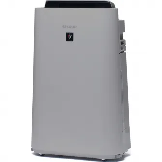 Purificator de aer cu umidificator Sharp UA-HD50E-L, 4 modele de filtrare, 4 senzori de praf, Plasmacluster Ion Technology, 38m?, alb