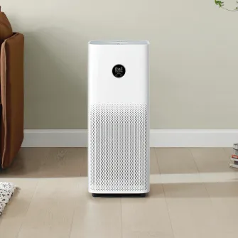 Purificator de aer Xiaomi Smart Air Purifier 4 Pro, PCADR 500 m3/h, MI Home, Display OLED, Mod Noapte, BHR5056EU, Alb