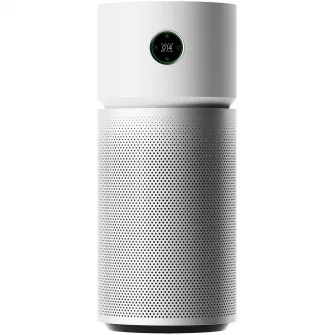 Purificator de aer Xiaomi Smart Air Purifier Elite EU, PCARD 600 m3/h, MI Home, Sterilizator, Touch screen, BHR6359EU, alb