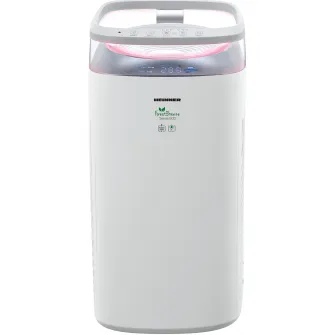Purificator Heinner HPA-M500, CADR 500 m3/h, 35 W, Control touch, Mod Silentios, Filtru multiplu, Sistem dublu purificare, Indicator calitate aer, Alb